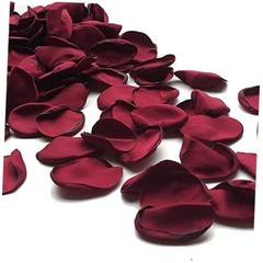 200pcs Silk Rose Petals Artificial Flowers Petals Flower Girl for Burgundy