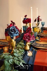 Ling’s Moment Flower Garland – 6FT Eucalyptus & Rose – Sweetheart Table Decor…