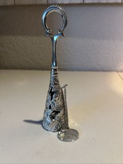 Silver Plated Tussie Mussie Bouquet Holder Preowned