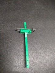 144 Pieces Florapin 1980s Vintage Fresh Flower Corsage Safety Pin 1-5/16″ Green
