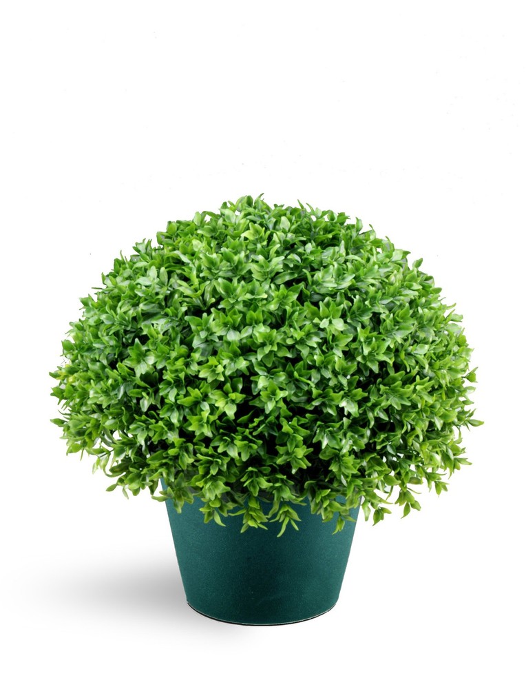 National Tree Company Artificial Shrub | Includes Pot Base | 13 inches, Green