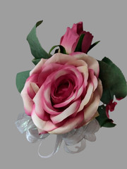 Five Hand Made rose boutonniere Set