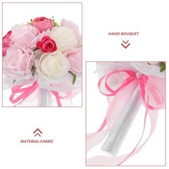 Small Wedding Bouquets for Bride Bridal Hand of Flowers Artificial