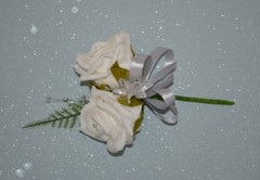 Wedding flowers bouquet posy corsage buttonhole bridesmaid flower girl wand