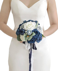 7 Inch Wedding Bouquet Artificial Flowers Bouquet Bridesmaid Bouquet Bridal Bouq