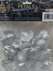 Luau Luxe Silver Flower Petals 150pcs