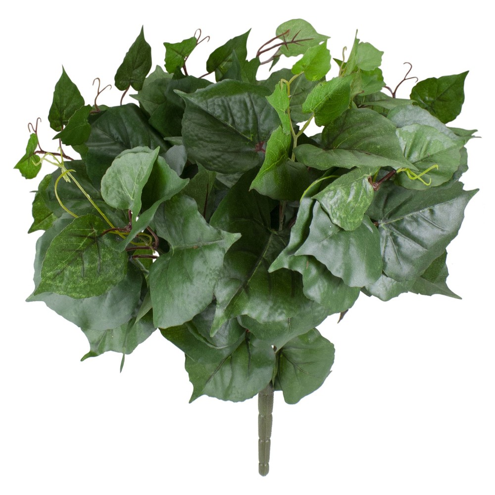 Darice 22″ Green Decorative Floral Arrangement Filler Artificial Pothos Bush