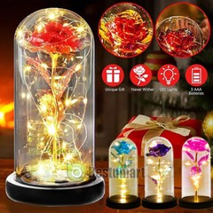 Eternal Rose Flower LED Enchanted Galaxy Rose LED Light Valentine’s Gift