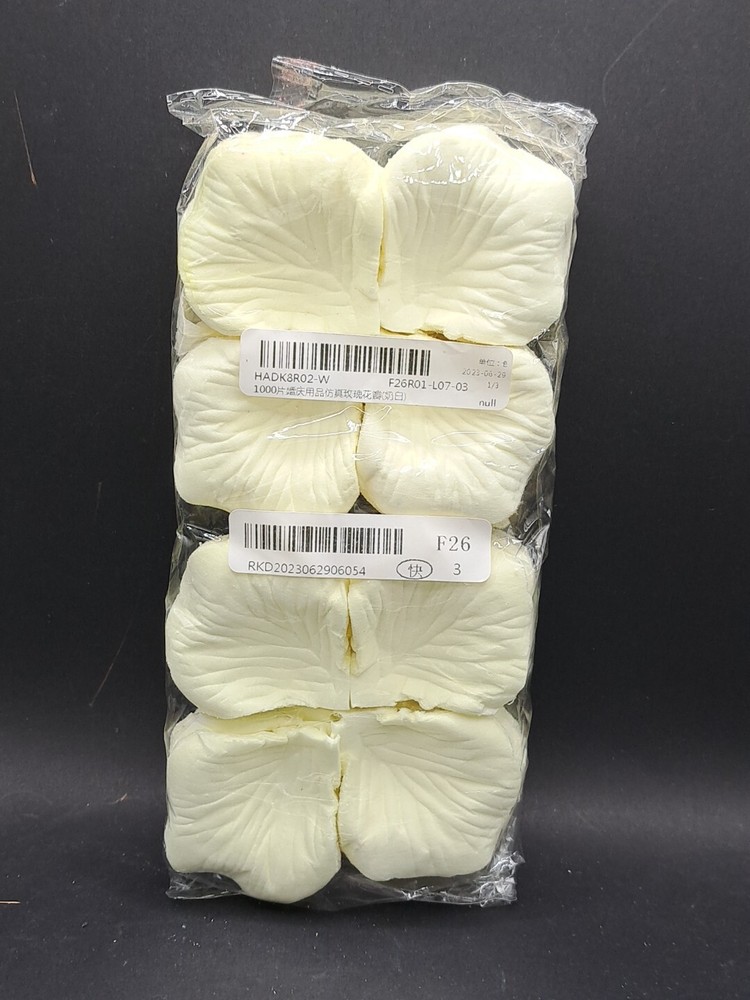 1000 Off White Silk Petals Weddings Anniversary Date Night
