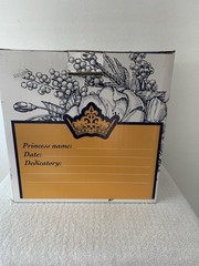 A&C Faux Flower Wedding/Quinceañera Bouquet Brand New In Box Navy And Gold