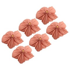 Stylish Handcrafted Paper Flowers Pack of 6 for Indoor and Outdoor Use