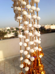 100 PC Multicolor Indian pom pom Christmas Wedding Decoration Mehndi functions