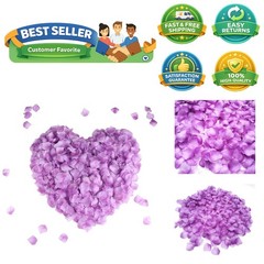 Luxurious 2200 Count Light Purple Rose Petals for Weddings & Special Occasions