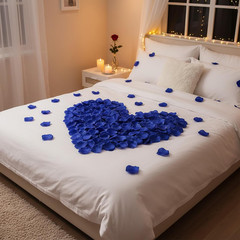 1000 Pcs Rose Petals Artificial Silk Flower Petals Romantic Decorations for Wedd