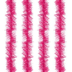 5Ft Feather Boa, 4 Pcs Artificial Fluffy Feather Boas, Rose Red