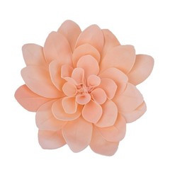 8 pcs 16″ Blush Artificial Daisy Flowers for Wall Backdrop Party Wedding Craft