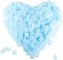 2200 Light Sky Blue Silk Petals – Perfect for Romantic Weddings and Events