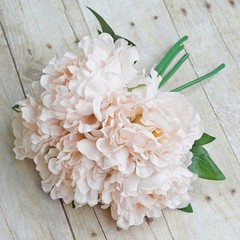 11″ tall Silk Artificial Peony Flowers 4 Bouquets Wedding Party Centerpieces