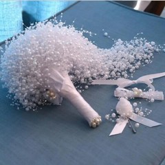 Wedding Handmade Bouquet Handmade Bridal Bouquet Beauty Pearl Flower Party Bouqu