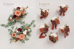 Ling’s Moment Wedding Table Centerpiece Package, Floral Swags for Wedding Hea…
