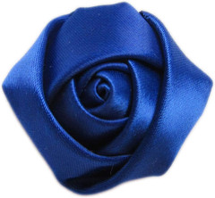 Pack of 20pcs Satin 4d Rose 2″ Craft Wedding Bride-Royal