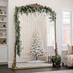 24 Pcs 78ft Wedding Pearl Crystal Garland Faux Pearl Hanging String 78 ft