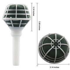Wedding Bouquet Holder 2PCS 7.1″ Foam Flower Bridal Stand Display Holder
