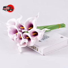 5Pcs Calla Artificial Flowers Calla Lily Fake Flower Bouquet For Wedding Bouquet