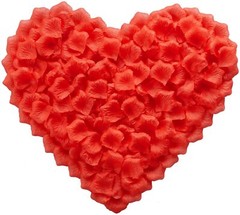 1000PCS Rose Petals Artificial Fake Rose Petal Flower Petals Wedding Party Decor