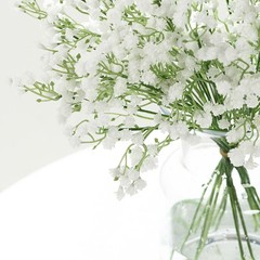 12 White 22″ Silk Baby Breath Flowers Stems Wedding Centerpieces Decorations