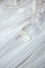 500pcs Ivory Faux Silk Rose Petals for Wedding Decor, Aisle Scatter, Centerpiece