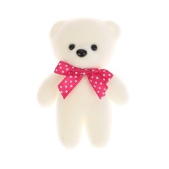 10PCs Bear Doll Love Bear Flower Bouquet Decor Dressed Stuffed Doll Foam Tool
