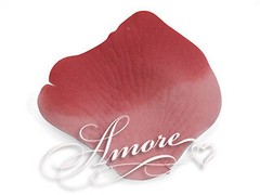 1000 Wedding Silk Rose Petals Rio Red (Pink and Red), Petals & Garlands, Rose Pe