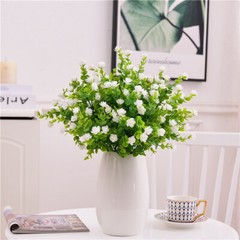 US 4pcs Faux Lotus Ornament for Home Garden Artificial Flower Office Shop Decor
