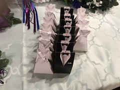 Wedding & More! Flower Basket Boutonnieres Corsages Royal Purple & Royal Blue