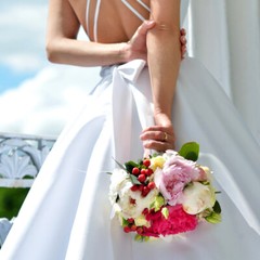 12pcs Bridal Floral Handle Bouquet Wedding Floral Decoration Flower Holder Bases