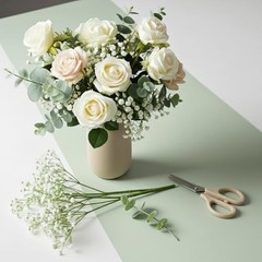 PCS Baby Breath Artificial Flowers Fake Babys Breath Gypsophila Flowers Bulk 10