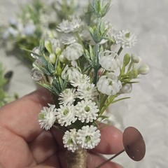 Ling’s Moment Boutonniere for Men, 10pcs Groomsmen Guest Boutonniere W/ Pins