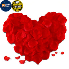 3000 PCS Red Rose Petals for Valentine’s 2 x 2 x 0.01 inches,