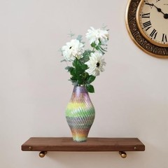 6 Pack Artificial Chrysanthemums Silk Flowers,24’in Long Stem Fake Creamy White