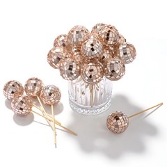 AplusChoice 20PCS 1.6″ Small Disco Ball Mirror Mini Hanging Events Wedding Party