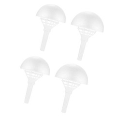 Bouquet Holder For Fresh Flowers White Foam For Wedding 2 Sets