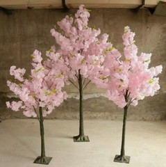 Artificial cherry tree simulation plant fake flower tree decorations