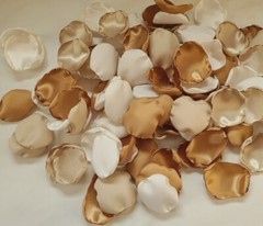 100 Terracotta Rose Petals Boho Neutral Beige Flower Petals Fall Wedding Decor