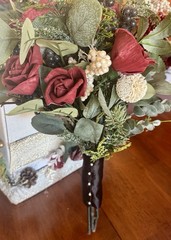 Bridal & Bridesmaid’s Bouquets Winter Wedding