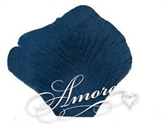 1000 Wedding Silk Rose Petals Serene Blue, Petals & Garlands, Rose Petals