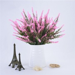 US 4/10pcs Artificial Lavender Fake Flower Plastic Green for Home & Garden Decor