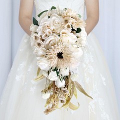 Bridal Bouquets Artificial Flowers Rose, Sunflowers, Daisy Rose Flowers for