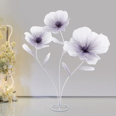 170cm Gradient Purple Artificial Flower for Wedding Decoration, Durable Design