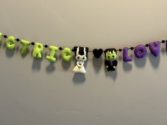 Bride Of Frankenstein/ Wedding / Shower / Gift / Frankenstein / Garland